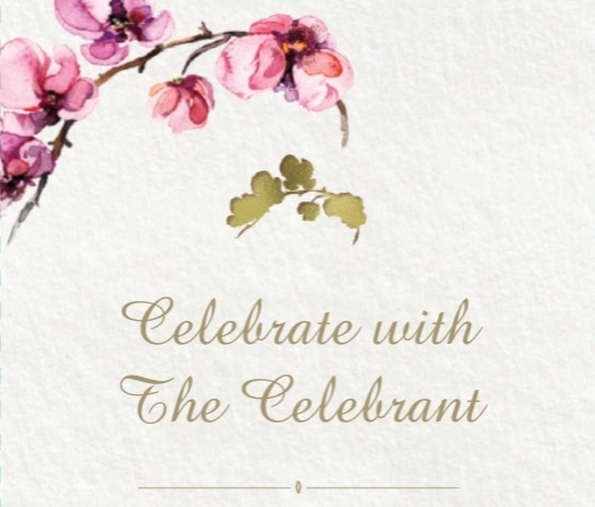 Celebrate with The Celebrant